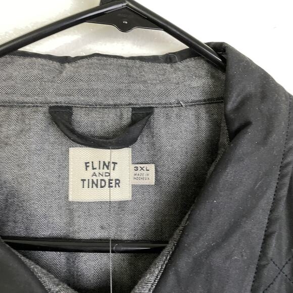 Flint and Tinder Quilted Shirt Jacket Mens 3XL PrimaLoft Insulated Snap Pockets - Picture 7 of 10